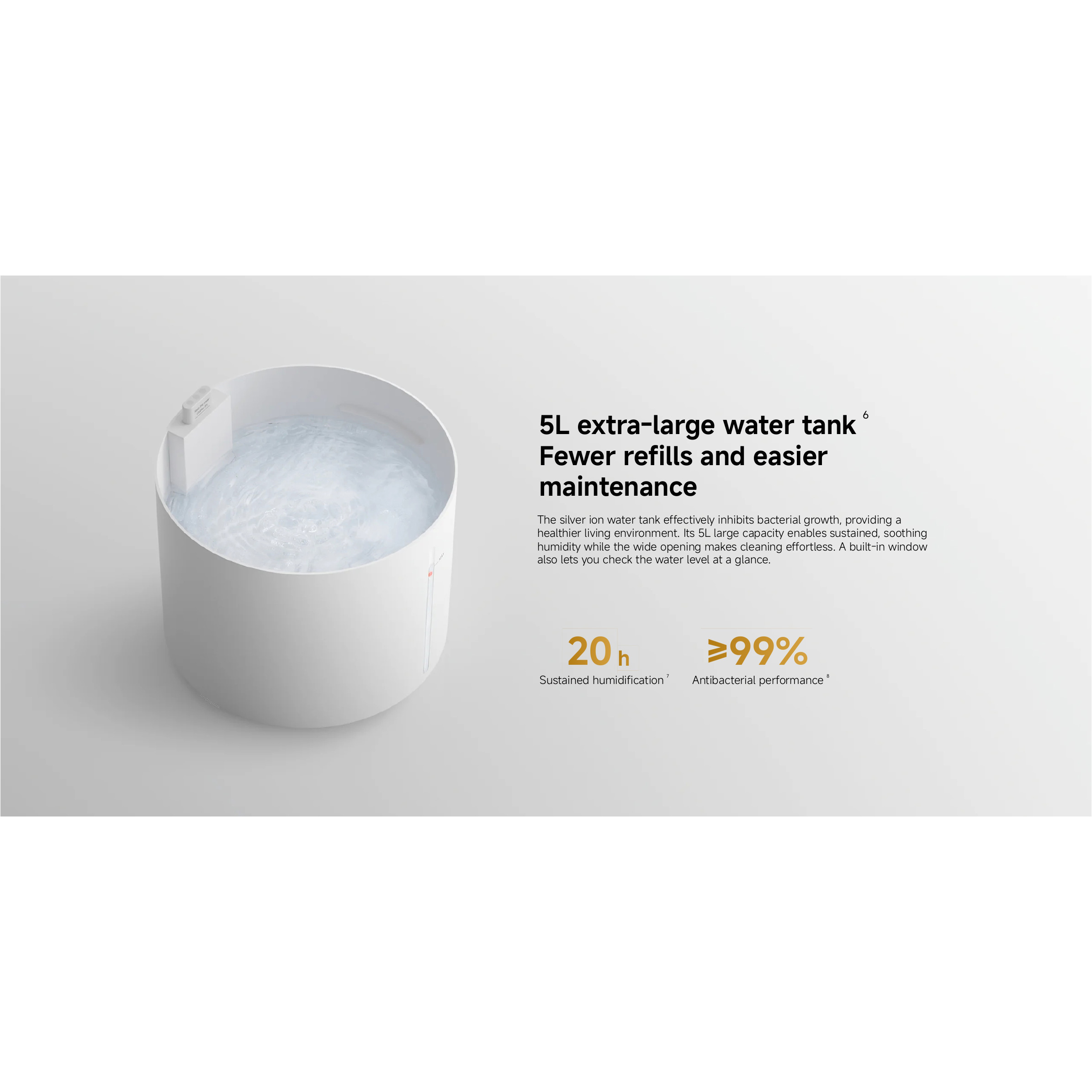 Увлажнитель воздуха XIAOMI Mijia Smart Evaporative Humidifier Pro (BHR082TEU)