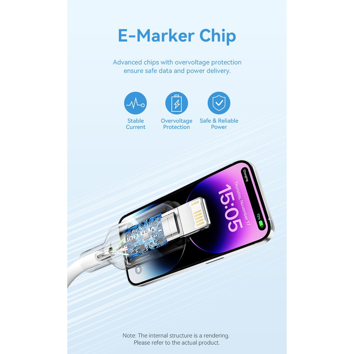 Кабель VENTION USB2.0 AM/Lightning 2.4A 1м Black (LAMBF)