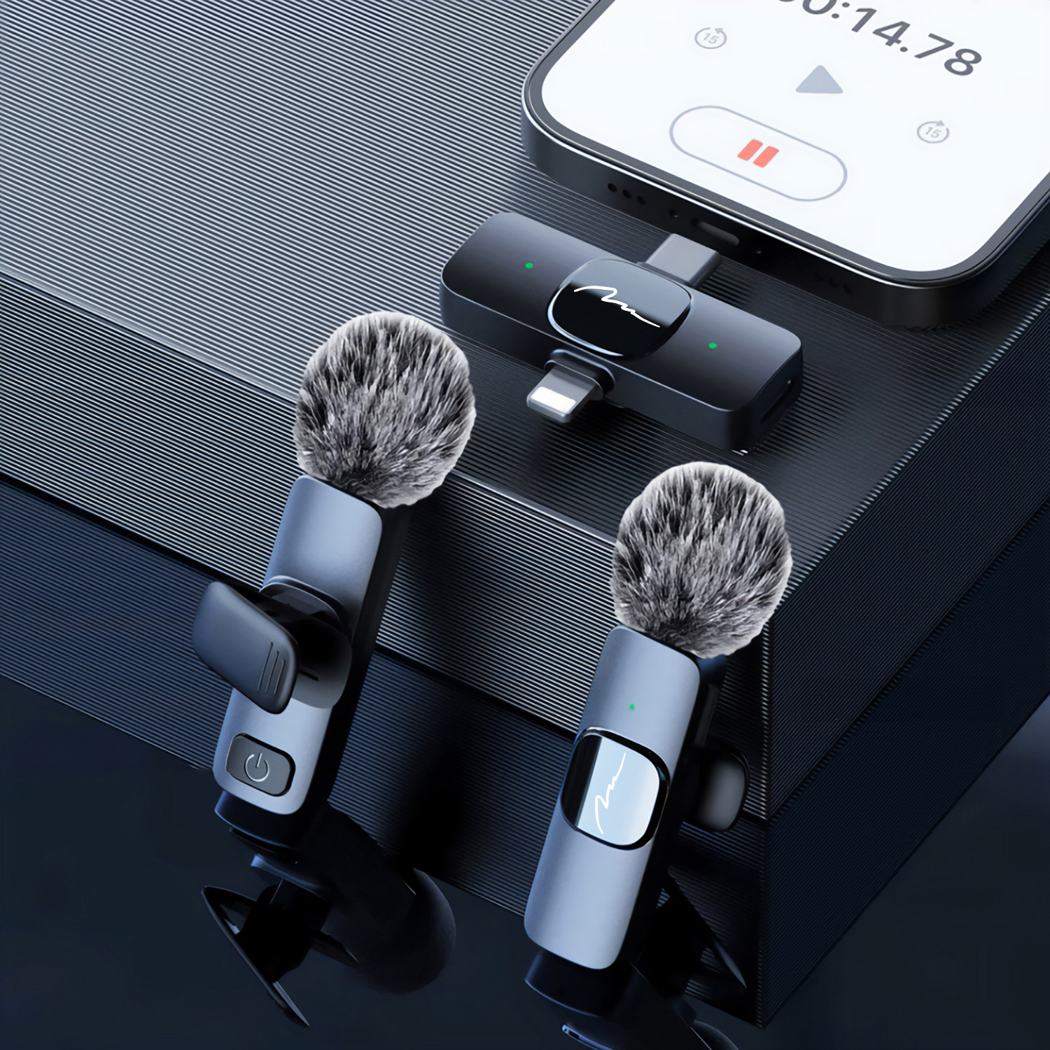 Бездротовий петличний мікрофон MEDIA-TECH Micro-Mic Duo (MT416)