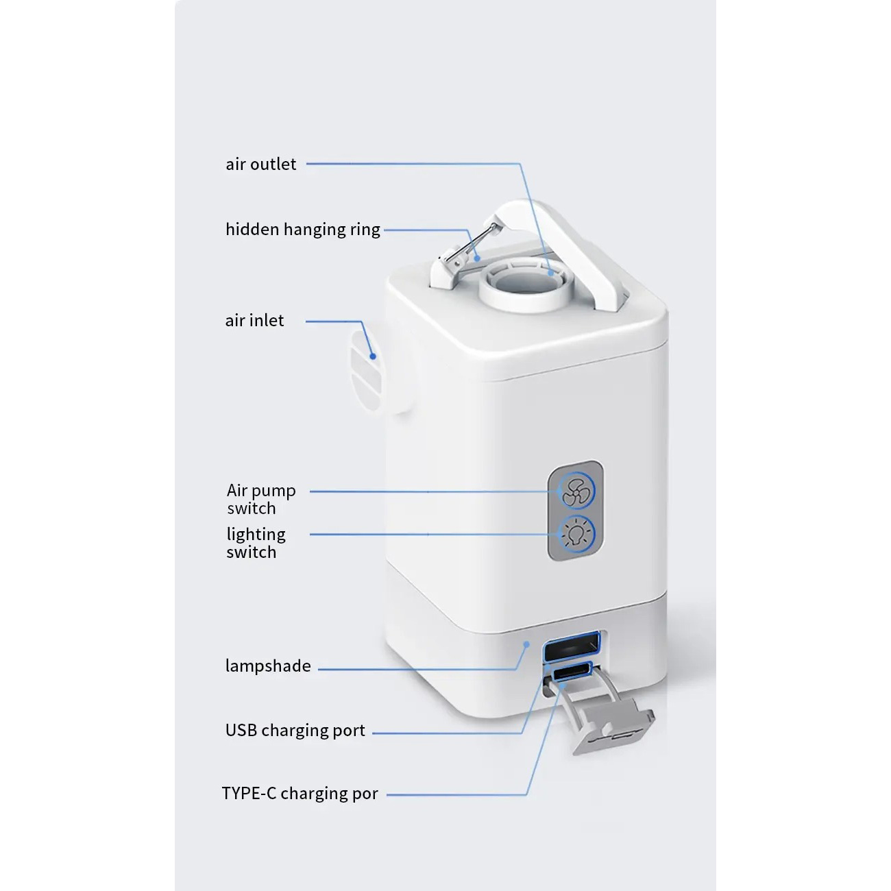 Насос для надувной мебели FLEXTAIL Max Pump 2 Plus
