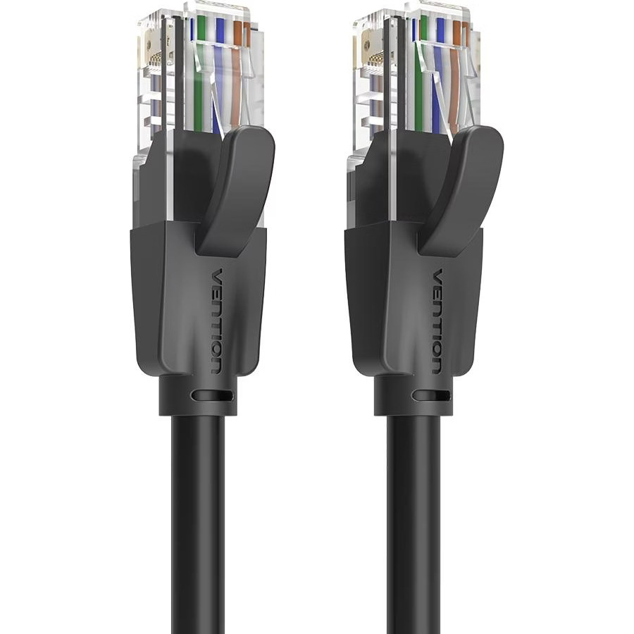 Патч-корд VENTION U/UTP Cat.6 CCA 0.5м Black (IBEBD)