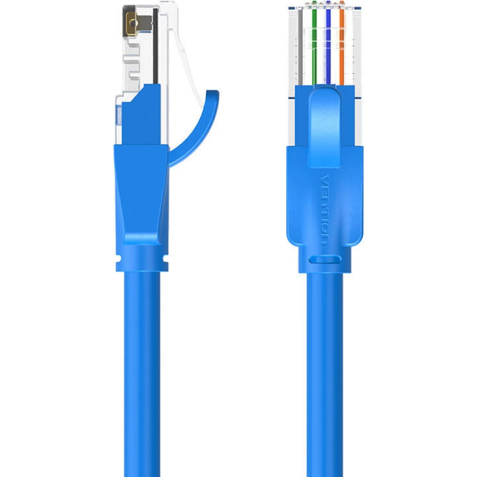 Патч-корд VENTION U/UTP Cat.6 CCA 1м Blue (IBELF)