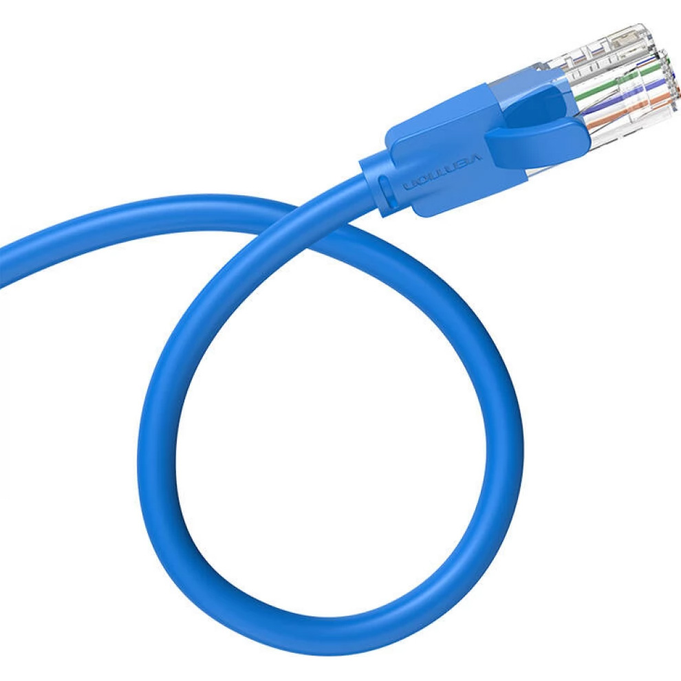 Патч-корд VENTION U/UTP Cat.6 CCA 1м Blue (IBELF)
