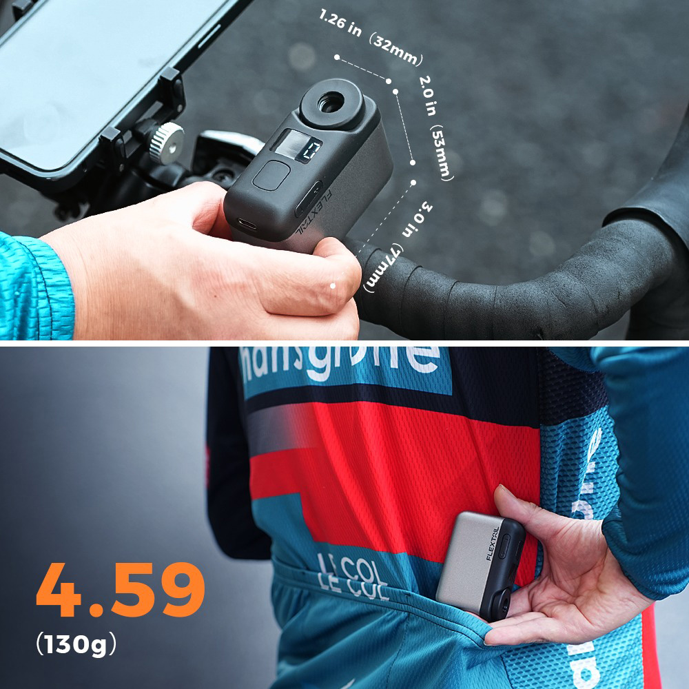Портативний насос FLEXTAIL Tiny Bike Pump Pro