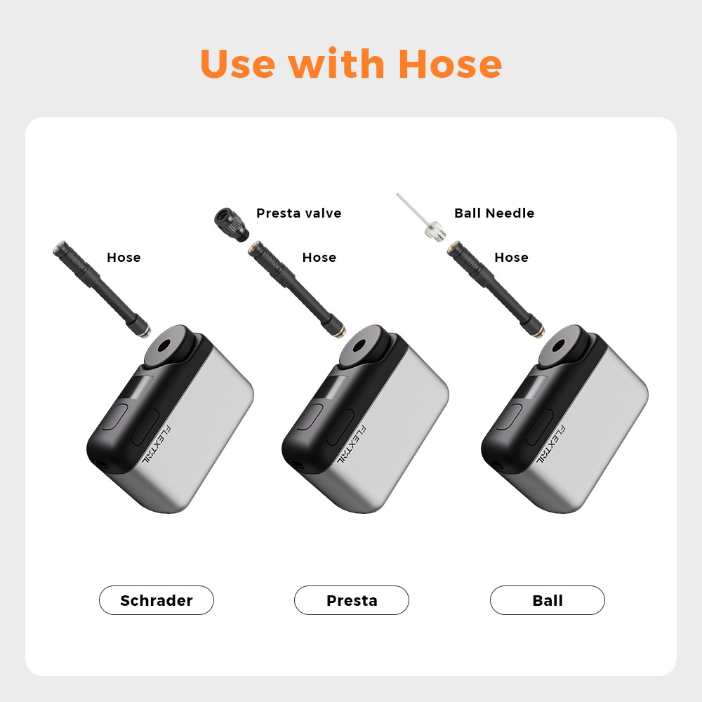 Портативний насос FLEXTAIL Tiny Bike Pump Pro