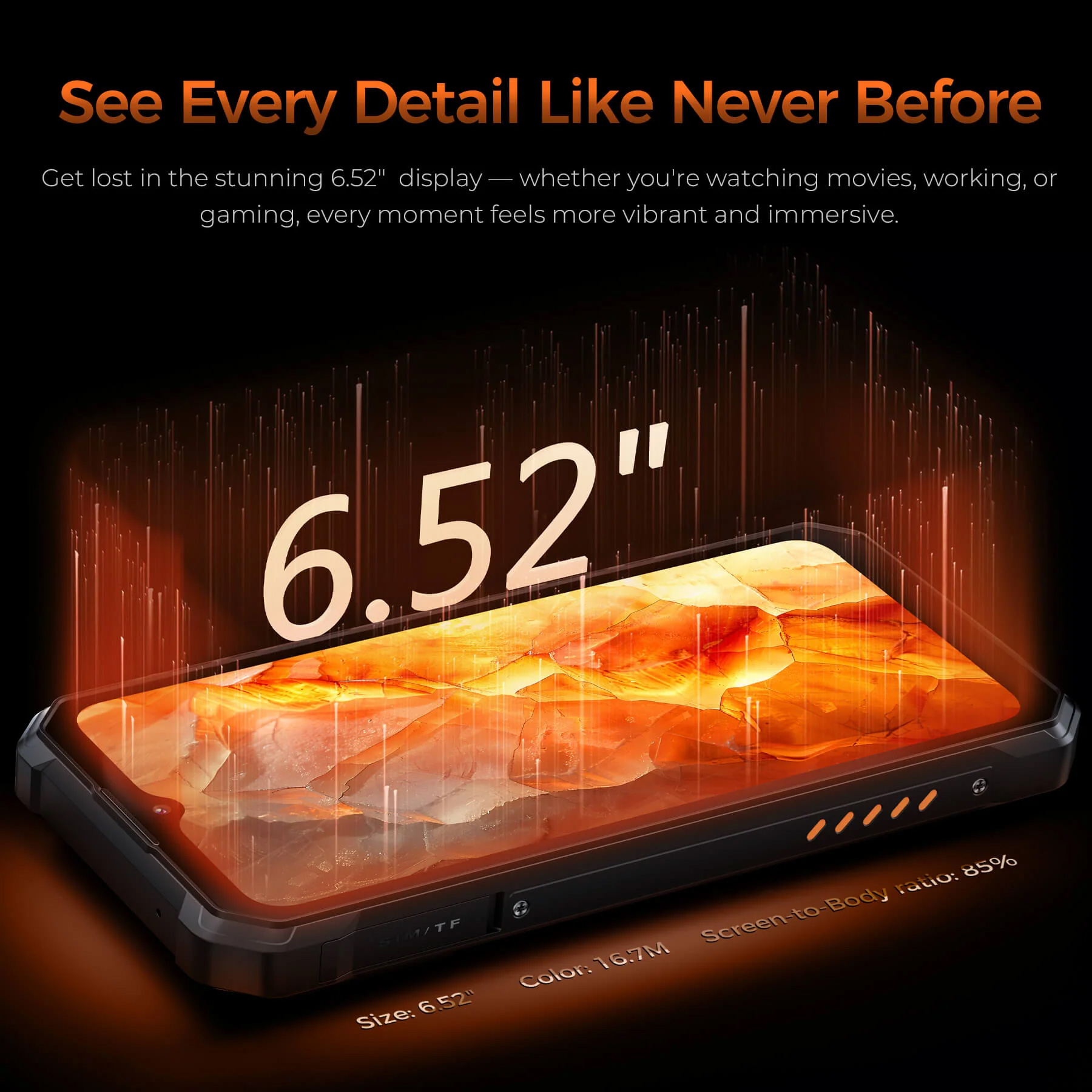 Смартфон OUKITEL WP53S 4/128GB Black (6941749815019)
