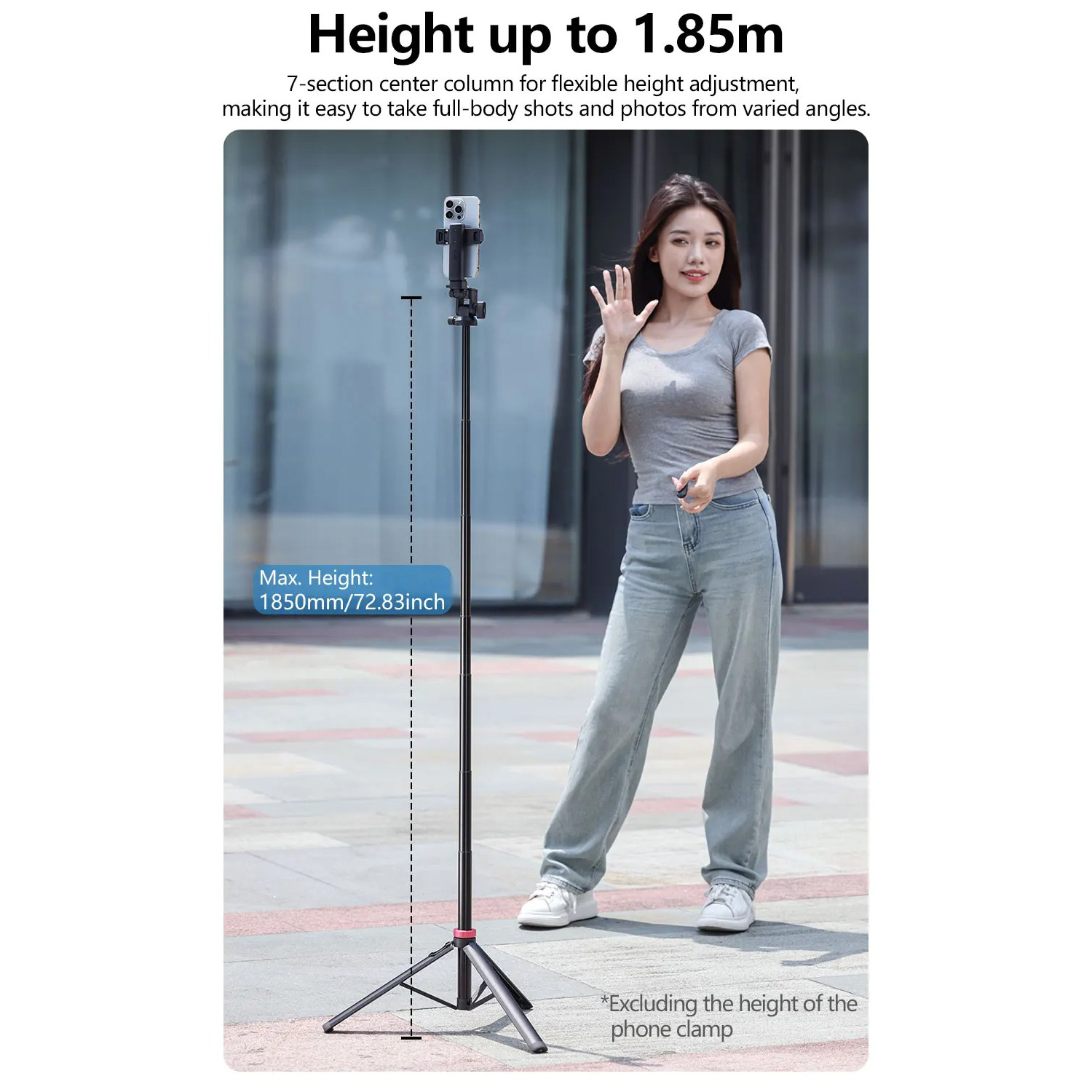 Штатив ULANZI MT-78 Quick-Release Tripod with Cold Shoe Mount Black (T077GBB1)
