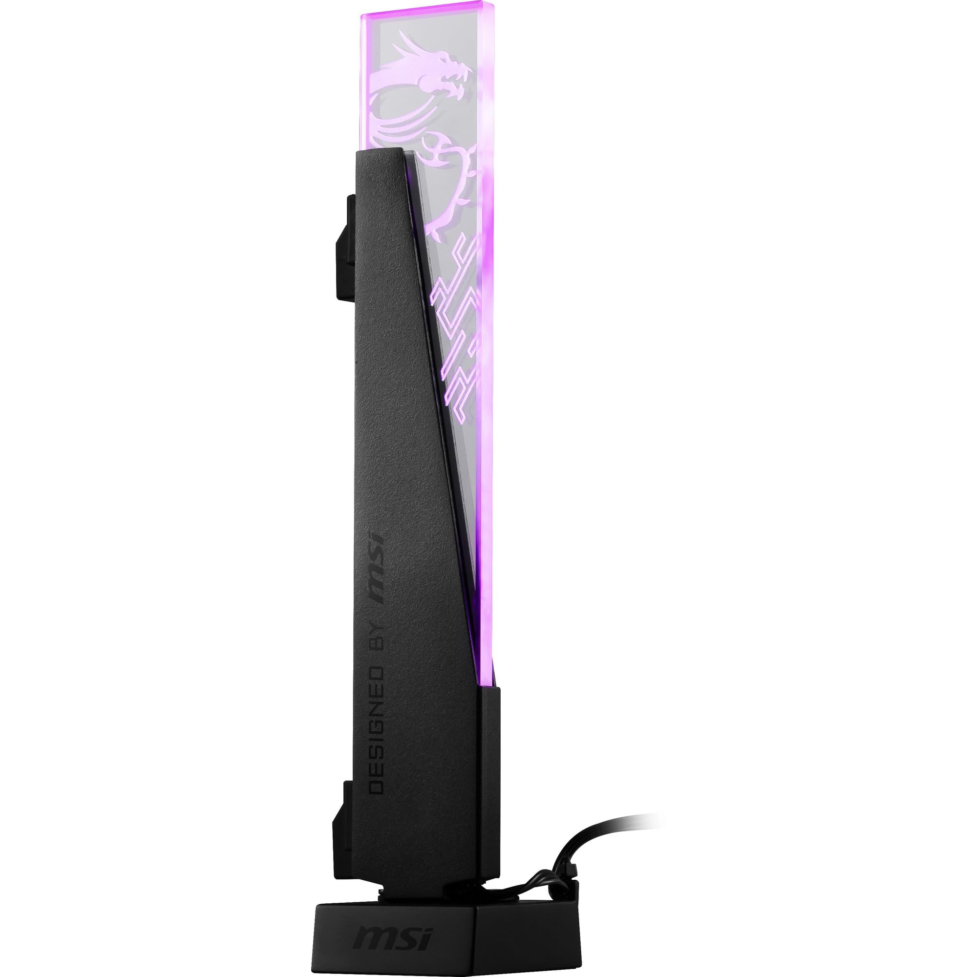 Держатель для видеокарты MSI MPG ARGB Graphics Card Stand Black