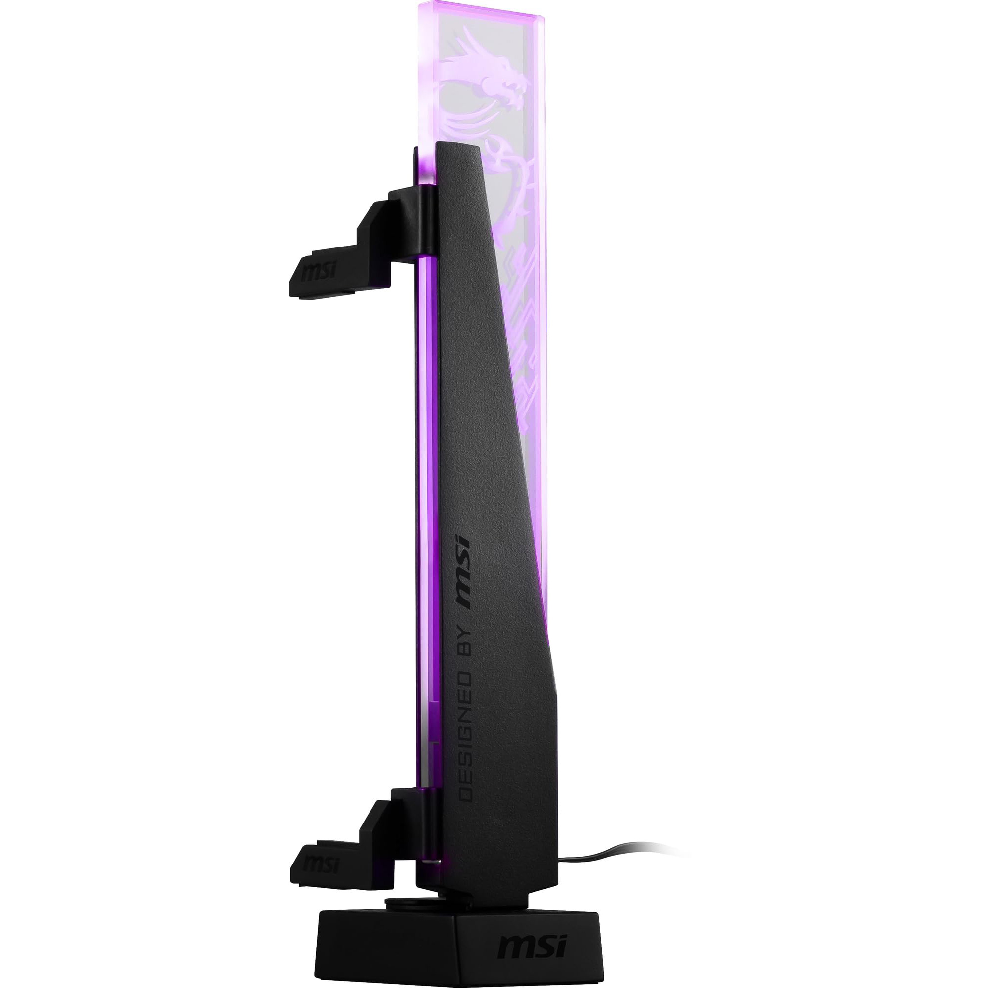 Держатель для видеокарты MSI MPG ARGB Graphics Card Stand Black