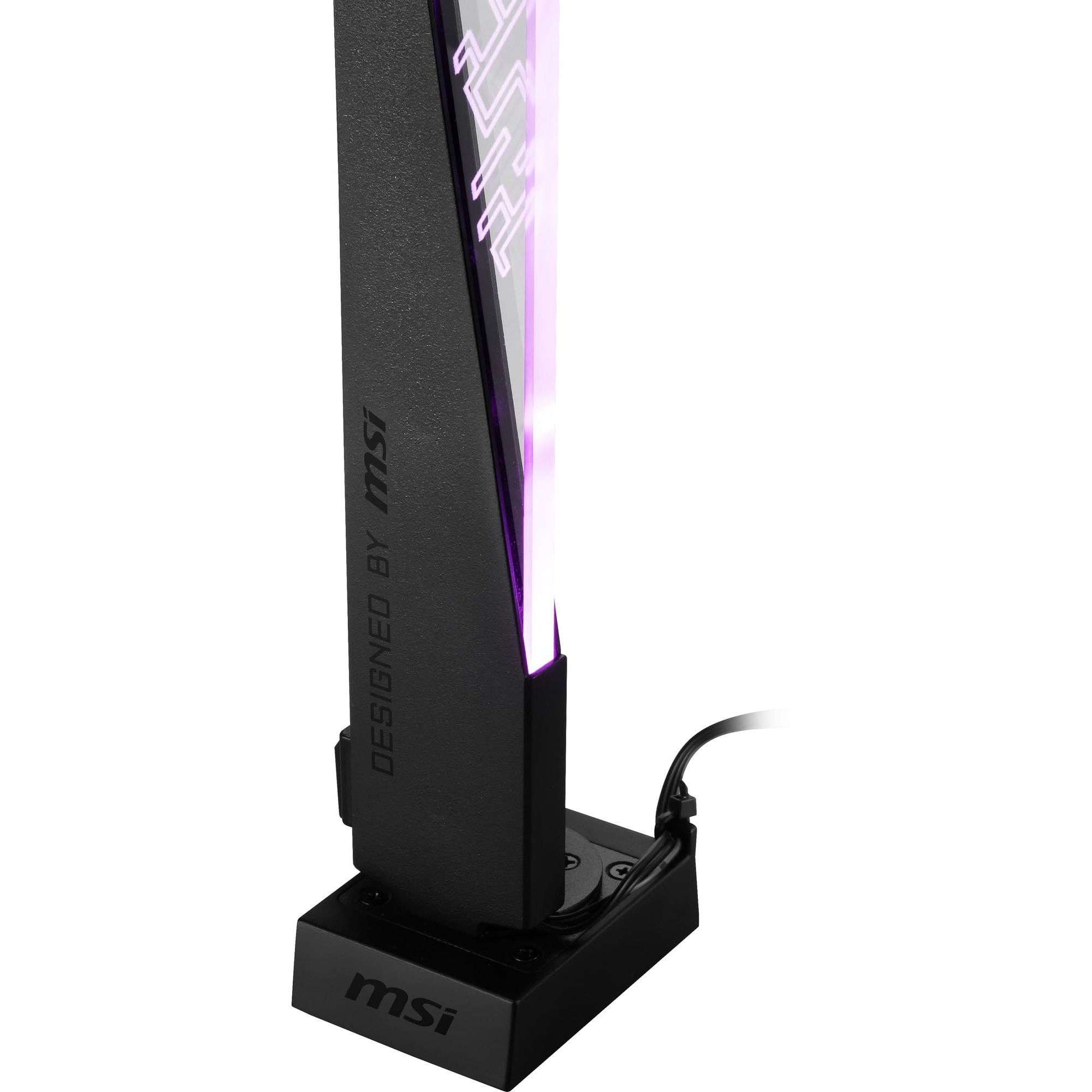 Держатель для видеокарты MSI MPG ARGB Graphics Card Stand Black