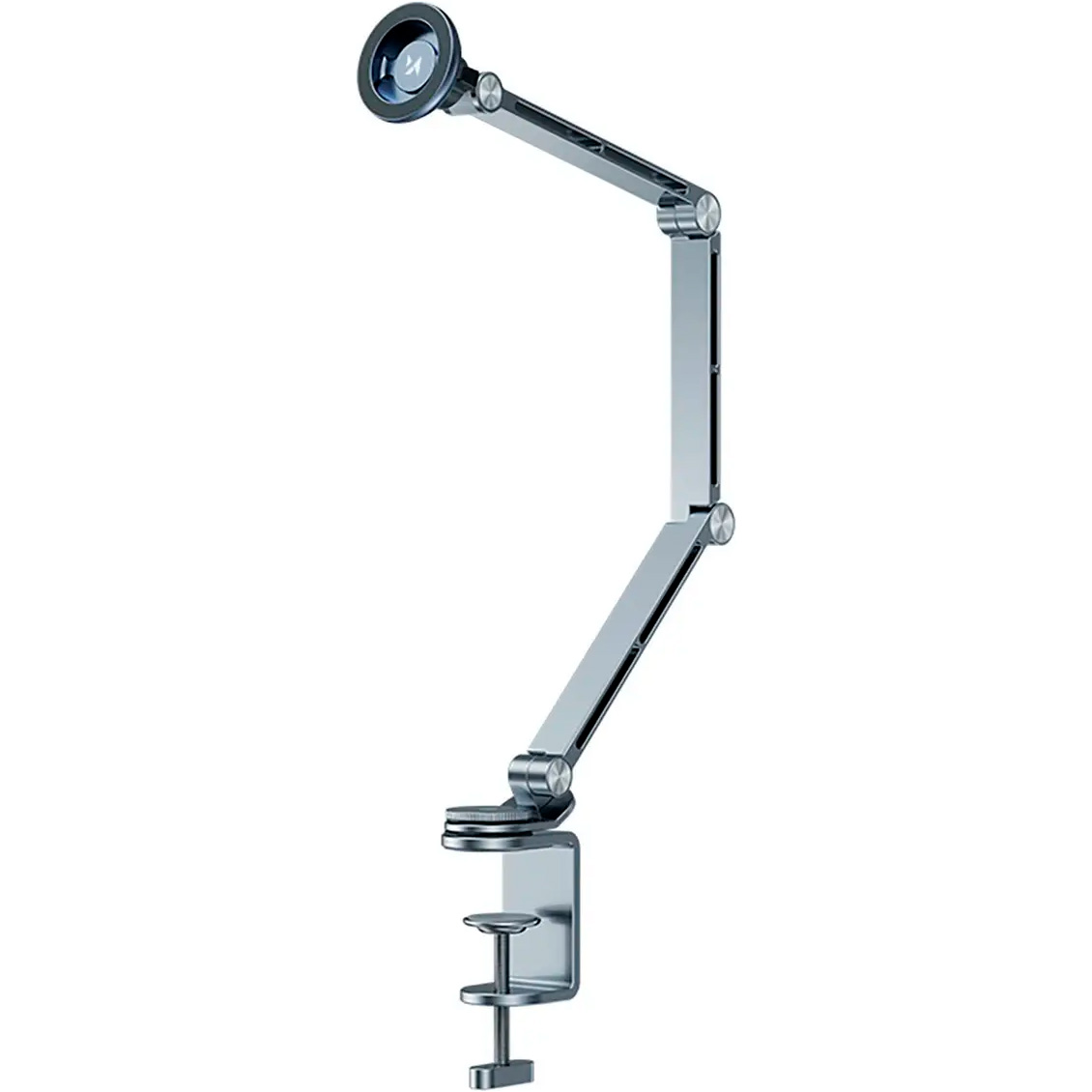 Тримач для смартфона/планшета RTAKO T01 360° rotating alloy cantilever bracket MAG Gray