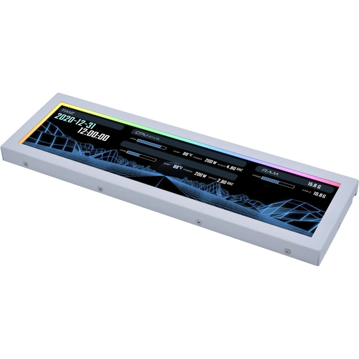Дисплей универсальный LIAN LI 8.8" Universal Screen Mount White (G89.SM088W.00)