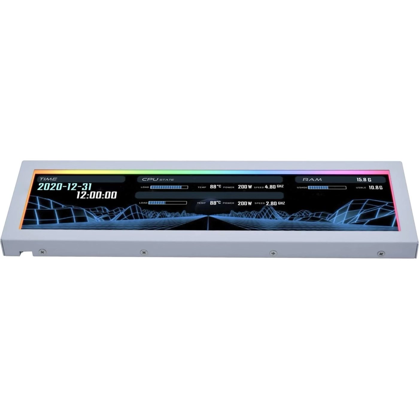 Дисплей универсальный LIAN LI 8.8" Universal Screen Mount White (G89.SM088W.00)