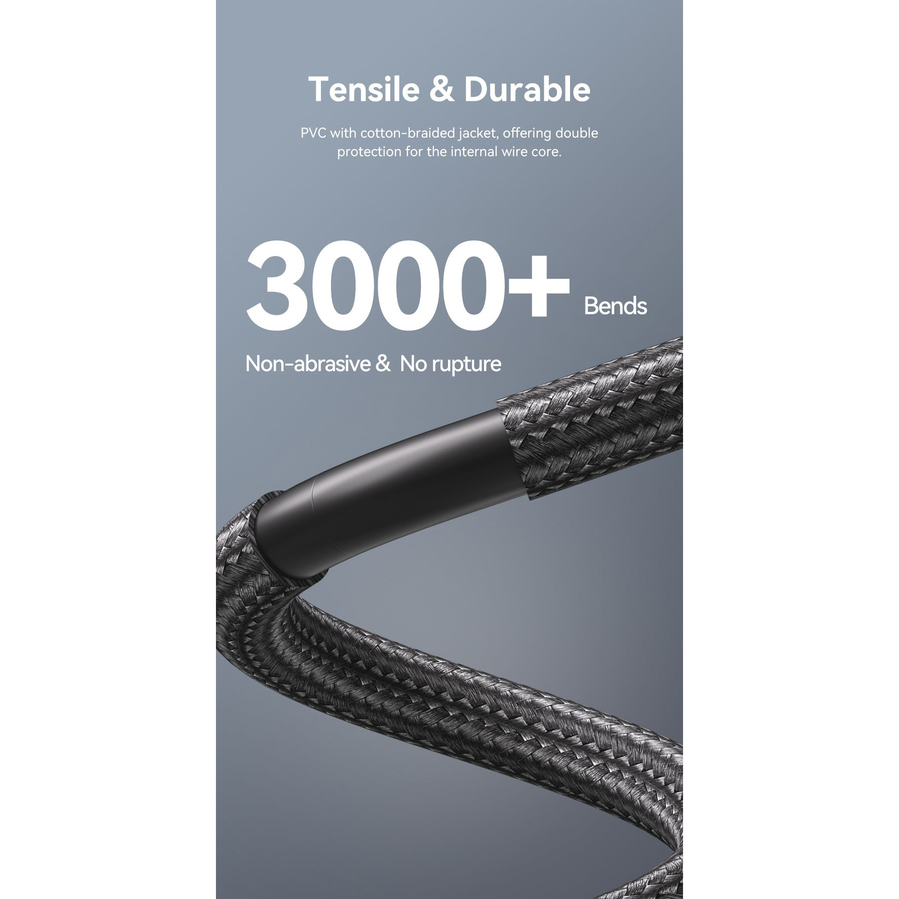 Кабель VENTION Cotton Braided 4K HDMI v2.0 5м Black (ALLBJ)