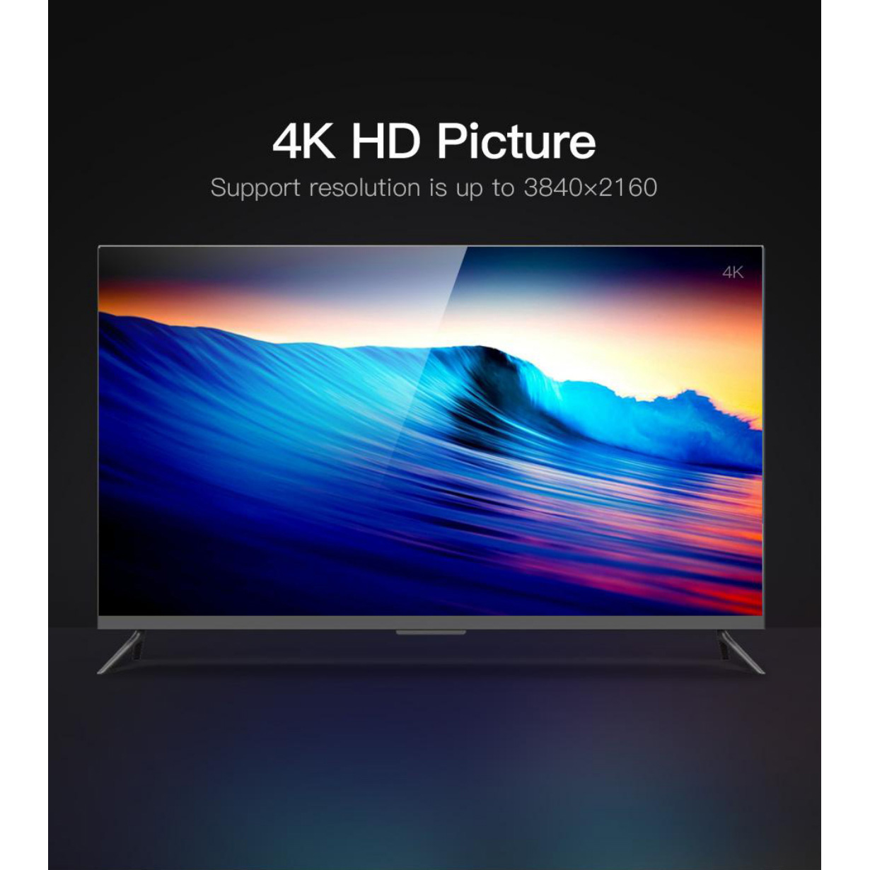 Кабель-удлинитель VENTION HDMI 1м Black (VAA-B06-B100)