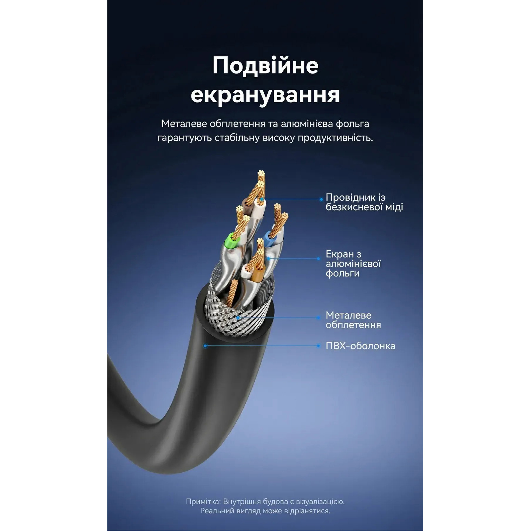 Патч-корд VENTION SSTP Cat.8 CU 5м Black (IKABJ)