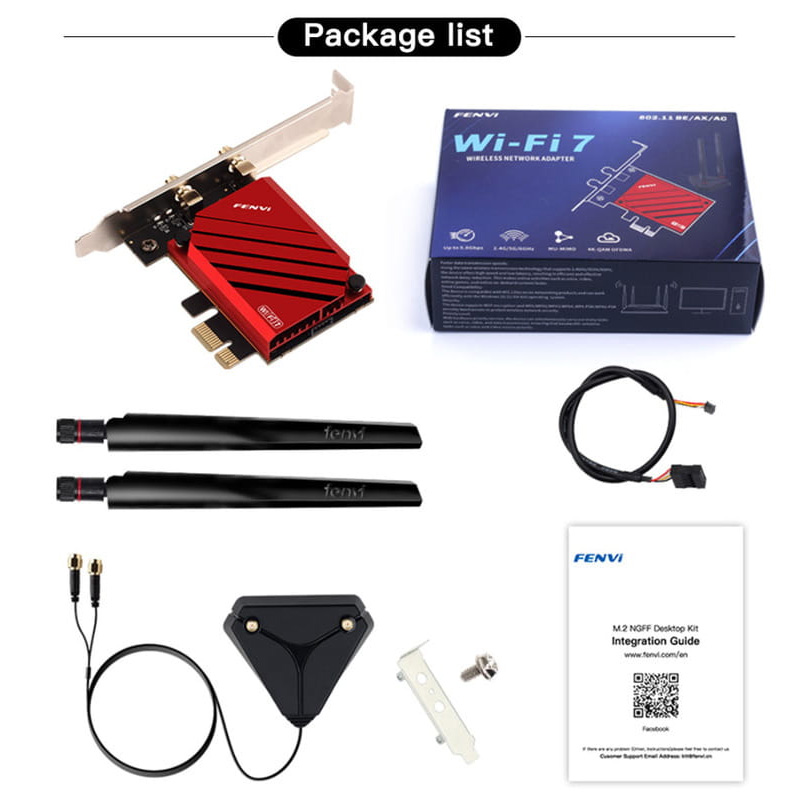 Wi-Fi адаптер FENVI FV-BE8800 Pro