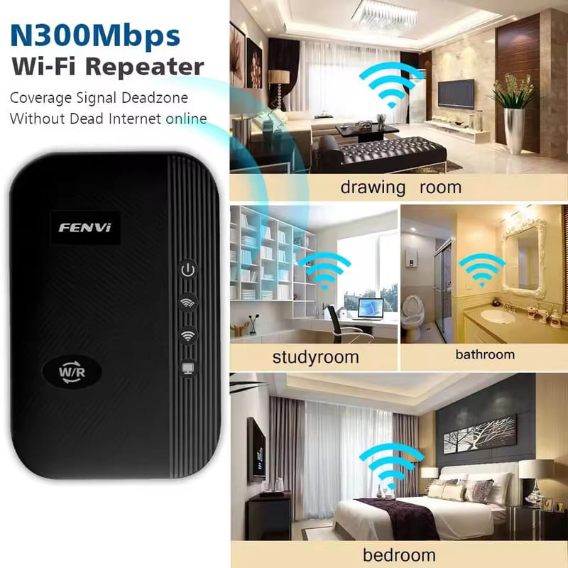 Wi-Fi репитер FENVI FWD-R616U Black