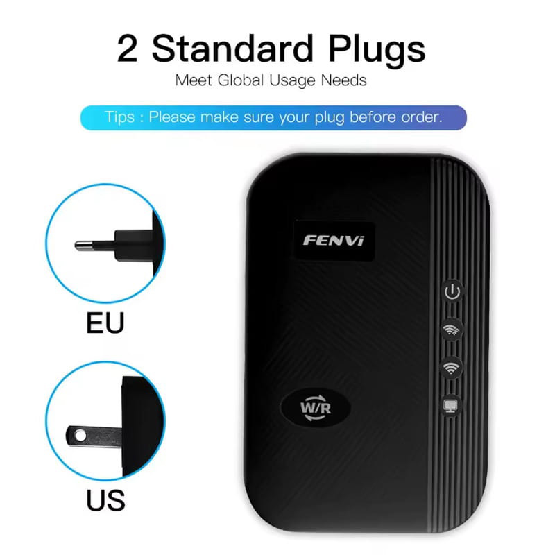 Wi-Fi репитер FENVI FWD-R616U Black