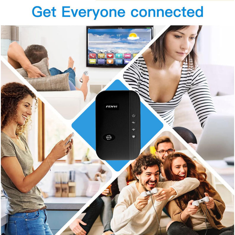 Wi-Fi репитер FENVI FWD-R616U Black