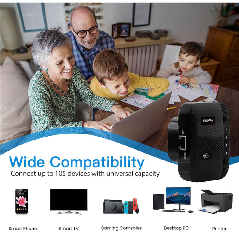 Wi-Fi репитер FENVI FWD-R616U Black