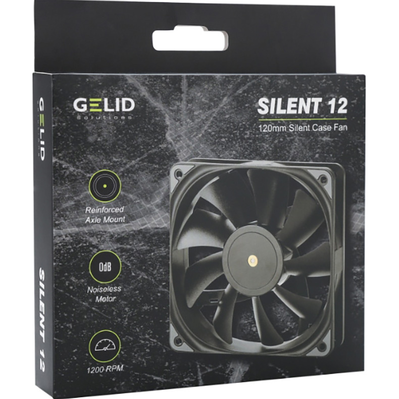 Вентилятор GELID SOLUTIONS Silent 12 Black (FN-SX12-16)