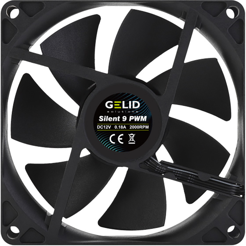 Вентилятор GELID SOLUTIONS Silent 9 PWM Black (FN-PX09-21)