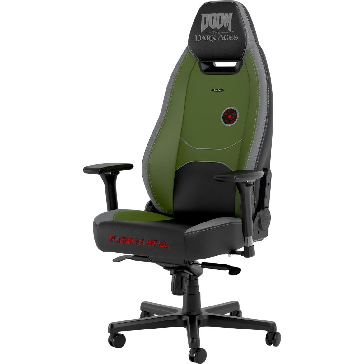 Крісло геймерське NOBLECHAIRS Legend Doom: The Dark Ages Edition (NBL-LGD-PU-DDA)