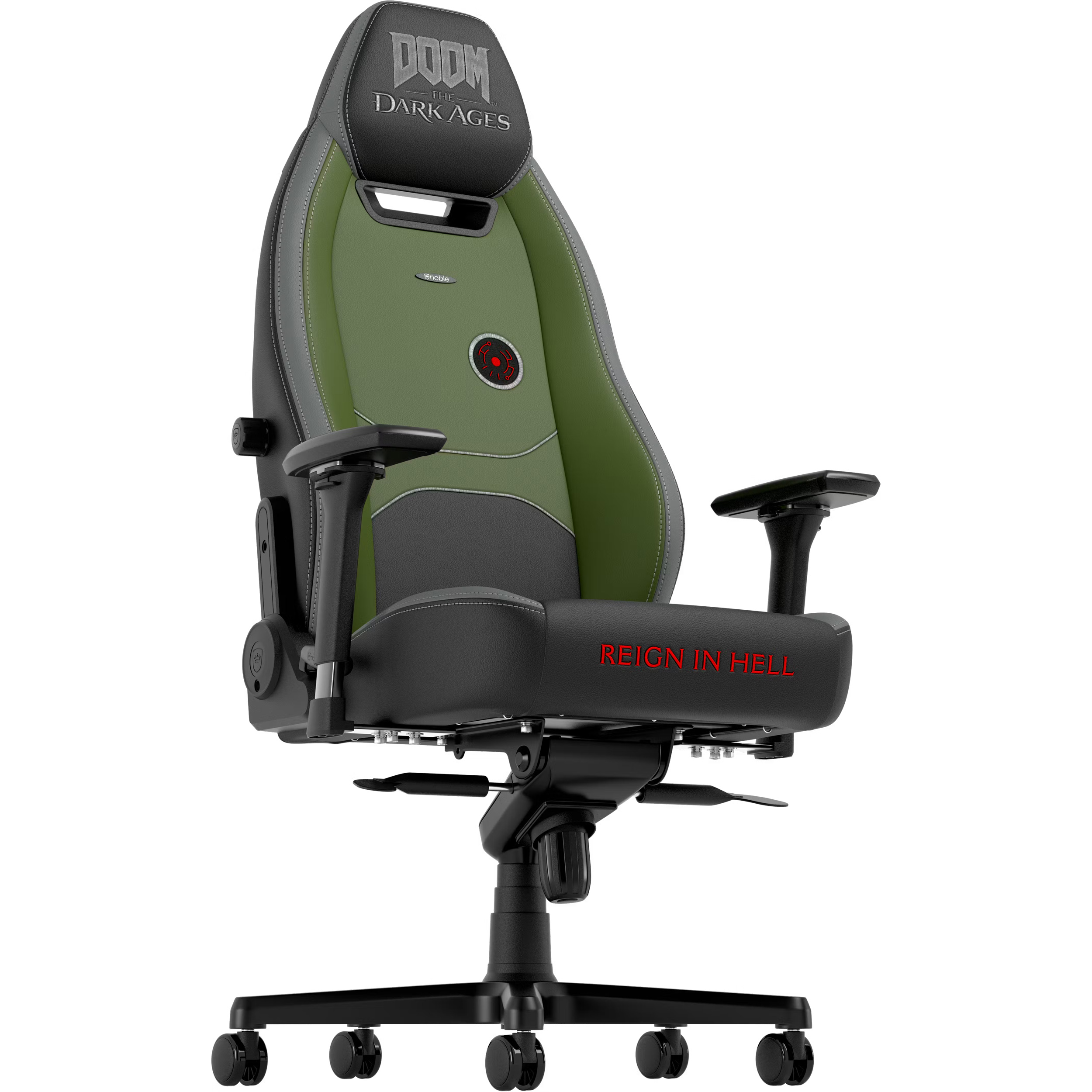 Крісло геймерське NOBLECHAIRS Legend Doom: The Dark Ages Edition (NBL-LGD-PU-DDA)