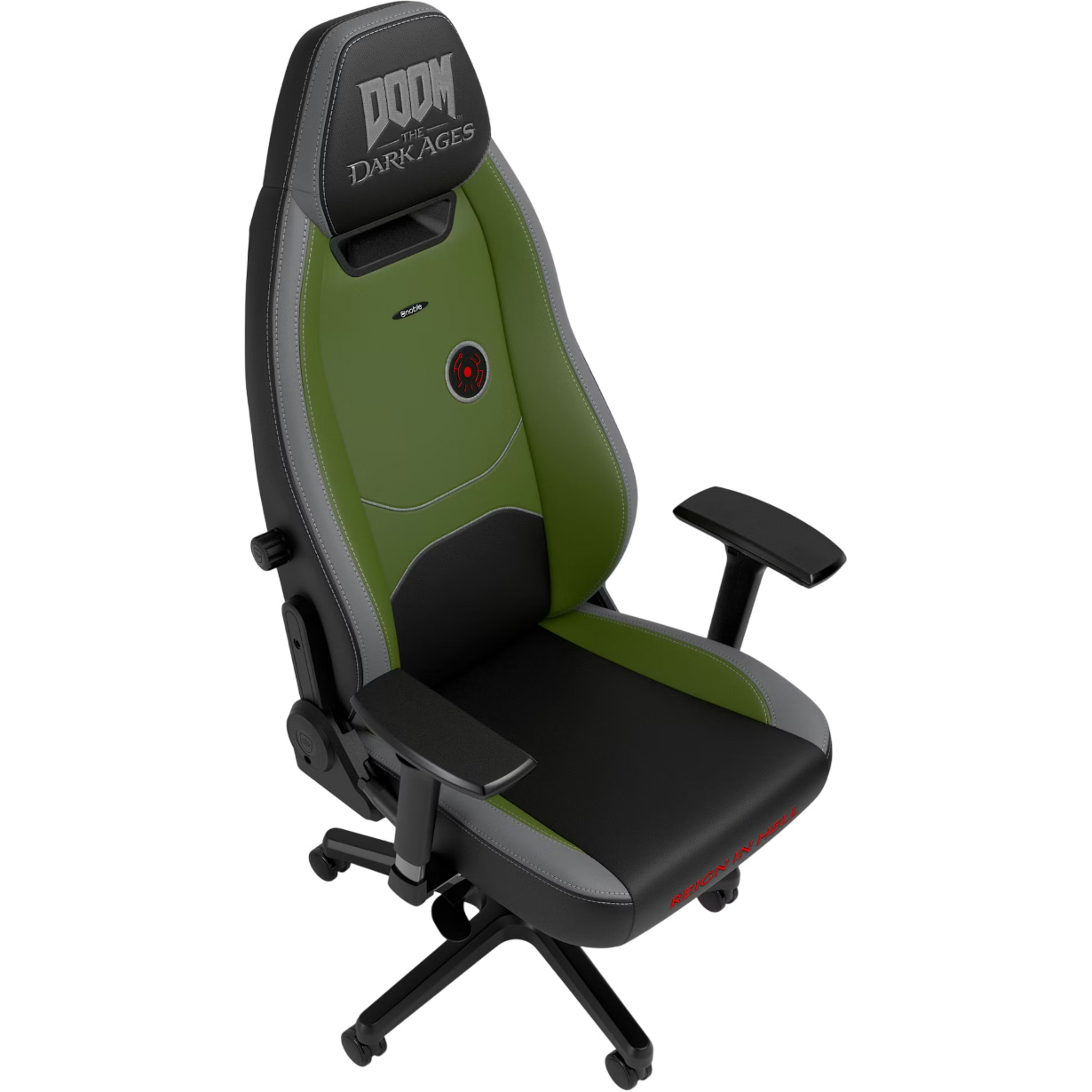 Крісло геймерське NOBLECHAIRS Legend Doom: The Dark Ages Edition (NBL-LGD-PU-DDA)