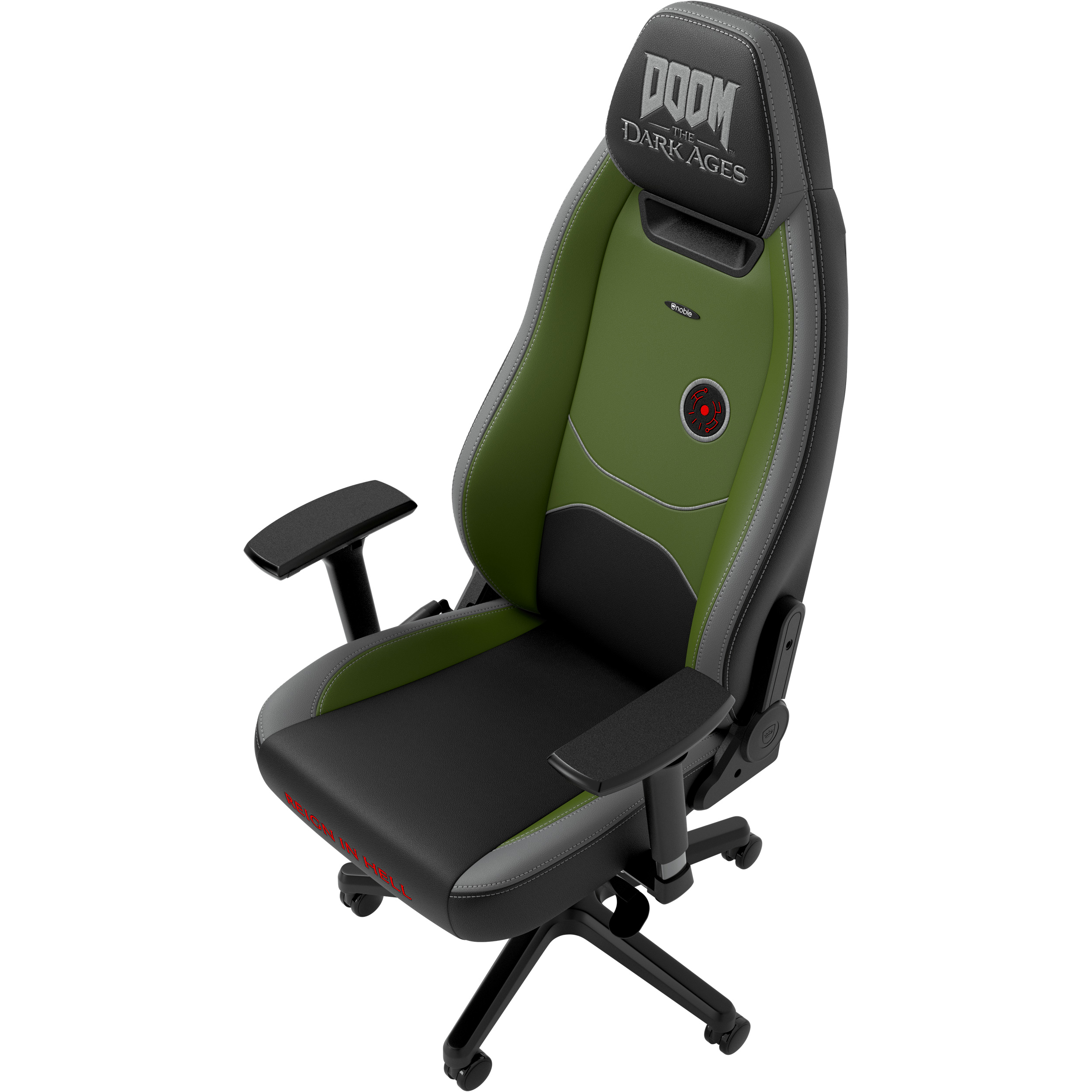 Крісло геймерське NOBLECHAIRS Legend Doom: The Dark Ages Edition (NBL-LGD-PU-DDA)
