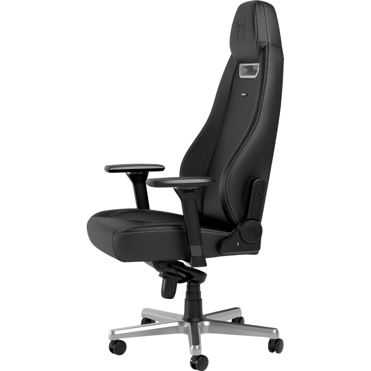 Крісло геймерське NOBLECHAIRS Legend Silver Edition (NBL-LGD-PU-XXV)