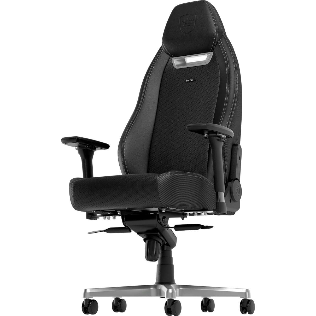 Крісло геймерське NOBLECHAIRS Legend Silver Edition (NBL-LGD-PU-XXV)