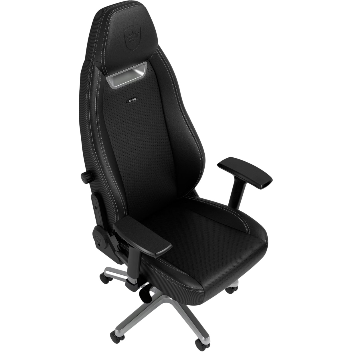 Крісло геймерське NOBLECHAIRS Legend Silver Edition (NBL-LGD-PU-XXV)