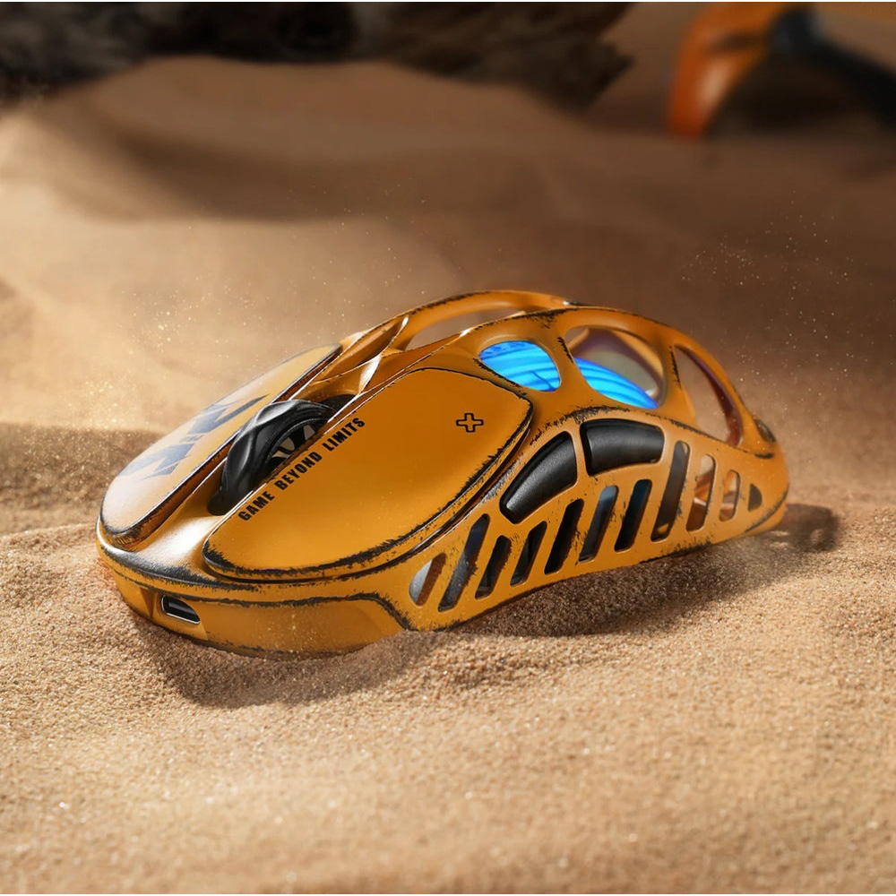 Мышь игровая GRAVASTAR Mercury X Pro Special Edition Battle-Worn Yellow