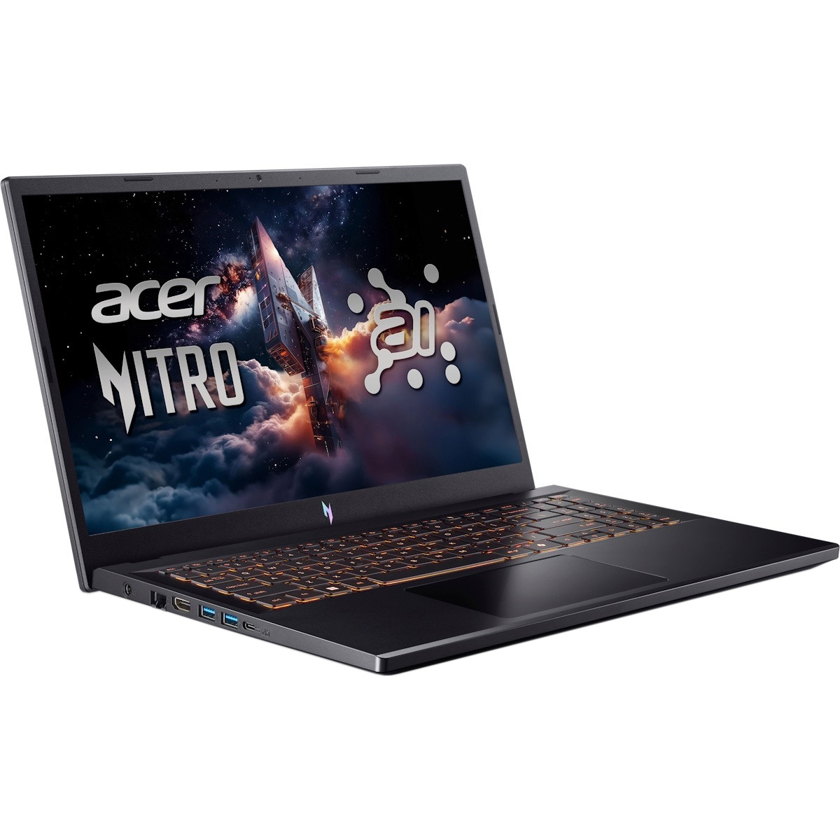 Ноутбук ACER Nitro V 15 AI ANV15-42-R28K Obsidian Black (NH.U31EU.00B)