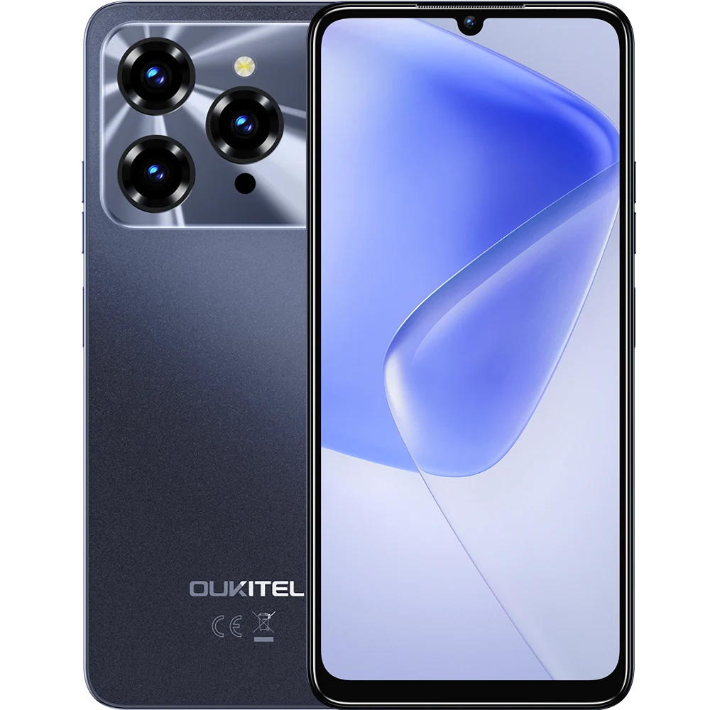 Смартфон OUKITEL C6 8/256GB Black (6941749823717)
