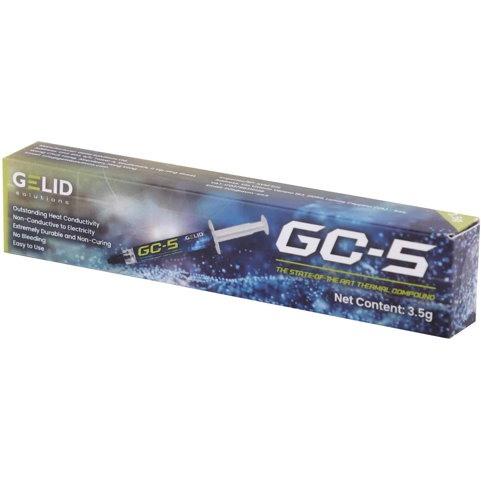 Термопаста GELID SOLUTIONS GC-5 3.5g (TC-GC-05)