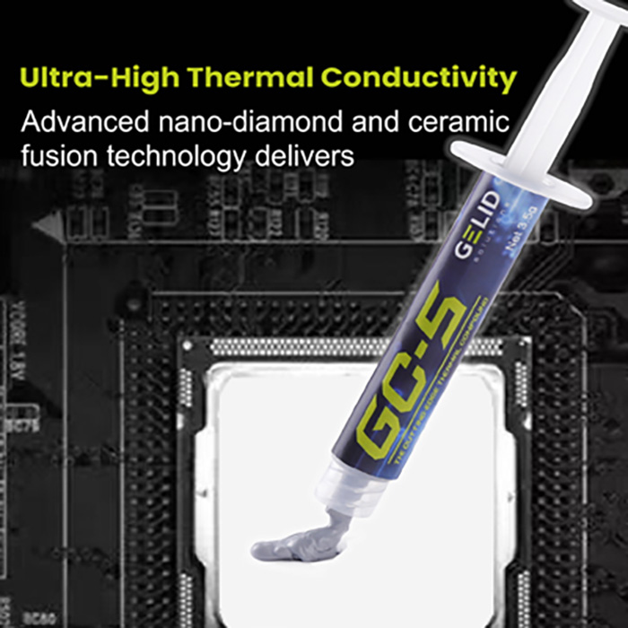 Термопаста GELID SOLUTIONS GC-5 3.5g (TC-GC-05)