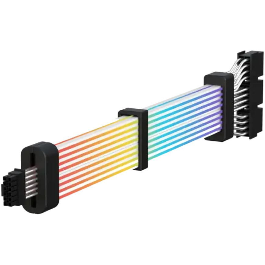 Кабель-удлинитель питания видеокарты GAMEMAX 12VHPWR Cable для RGB Pro ATX3.1 PCIe5.1 3x8-pin to 12VHPWR