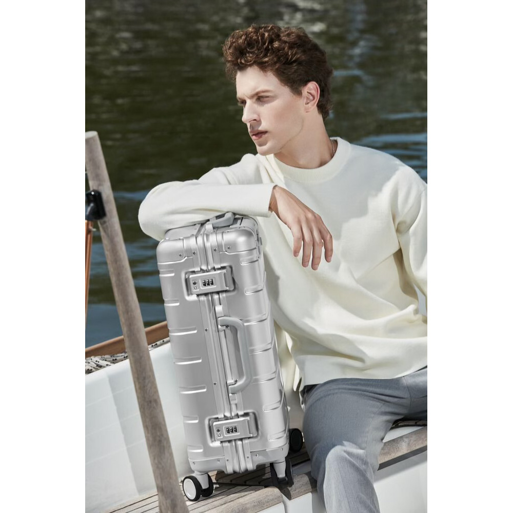 Чемодан XIAOMI Metal Carry-on Luggage Silver 31л