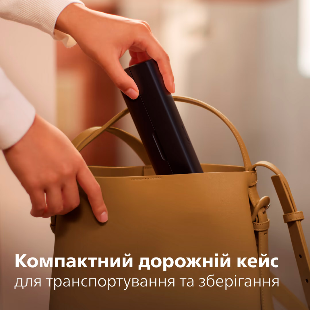 Електрична зубна щітка PHILIPS Sonicare 6100 series Blue + дорожній футляр (HX7403/08)