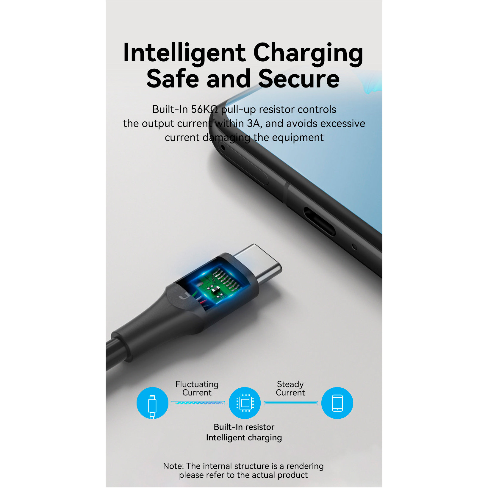 Кабель VENTION USB 2.0 AM/CM 1м Black (CTHBF)