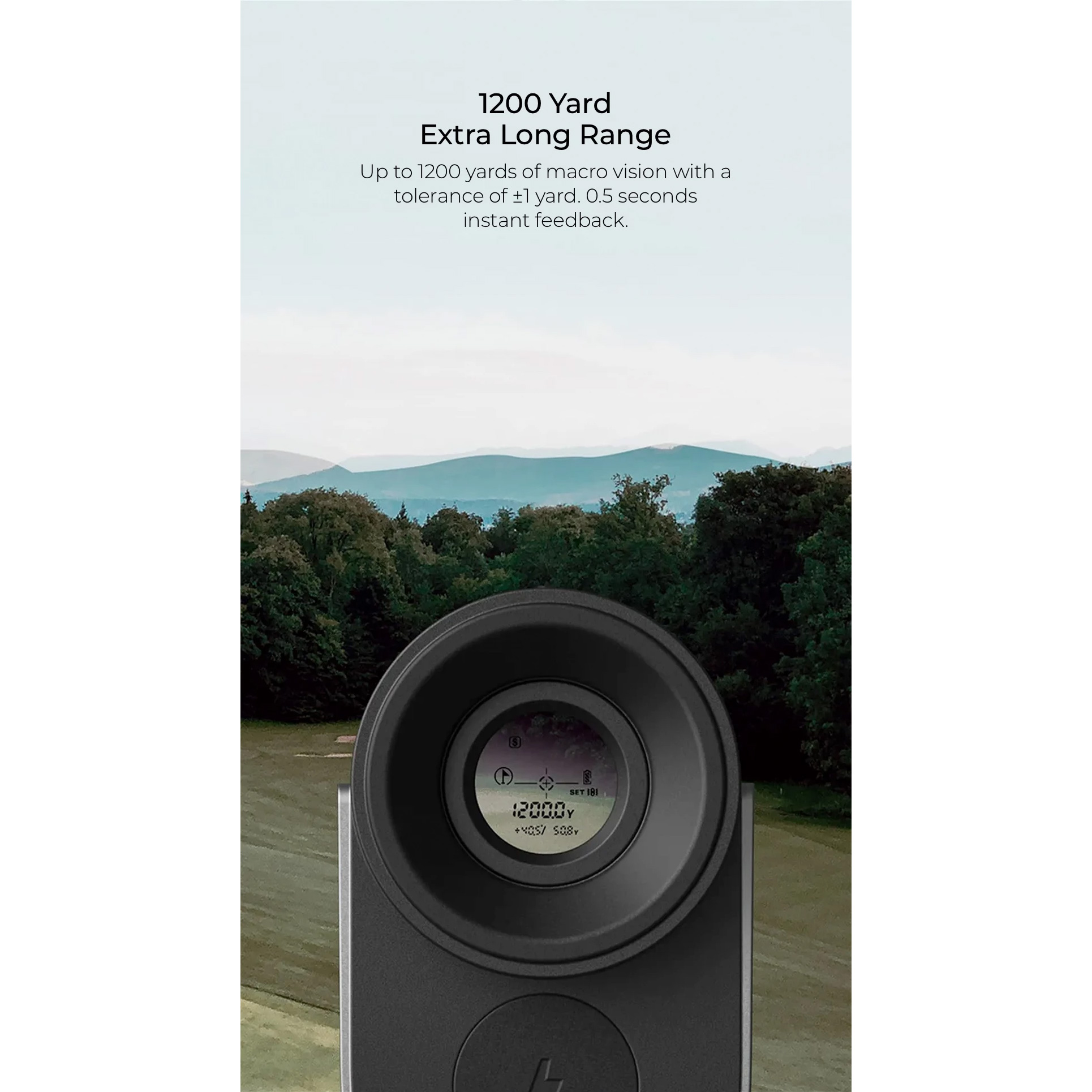 Лазерний далекомір HOTO Golf Laser Rangefinder (KE1000)