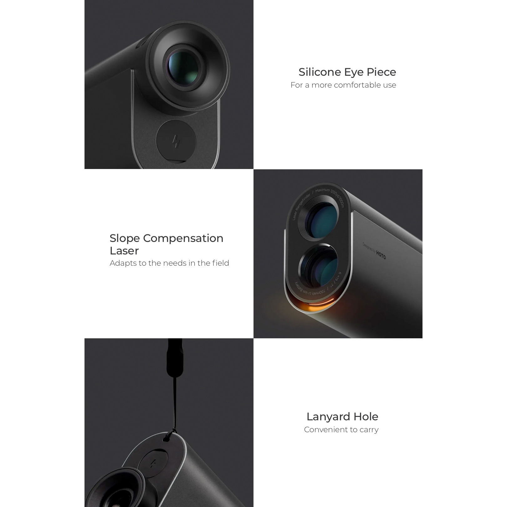 Лазерний далекомір HOTO Golf Laser Rangefinder (KE1000)