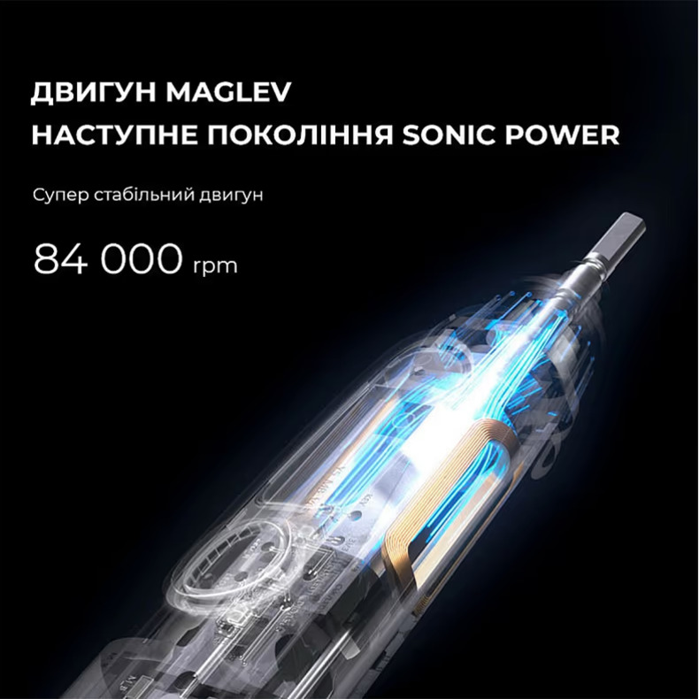 Электрическая зубная щётка OCLEAN X Plus Pro Didgital Blue