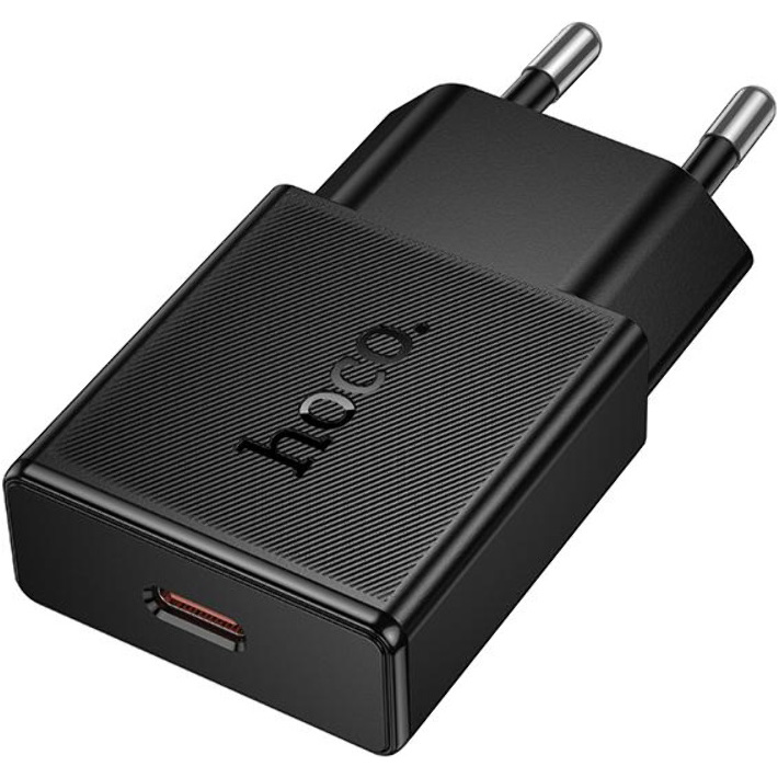 Зарядное устройство HOCO N72 1xUSB-C, PD20W Black (HOCO N72/B)