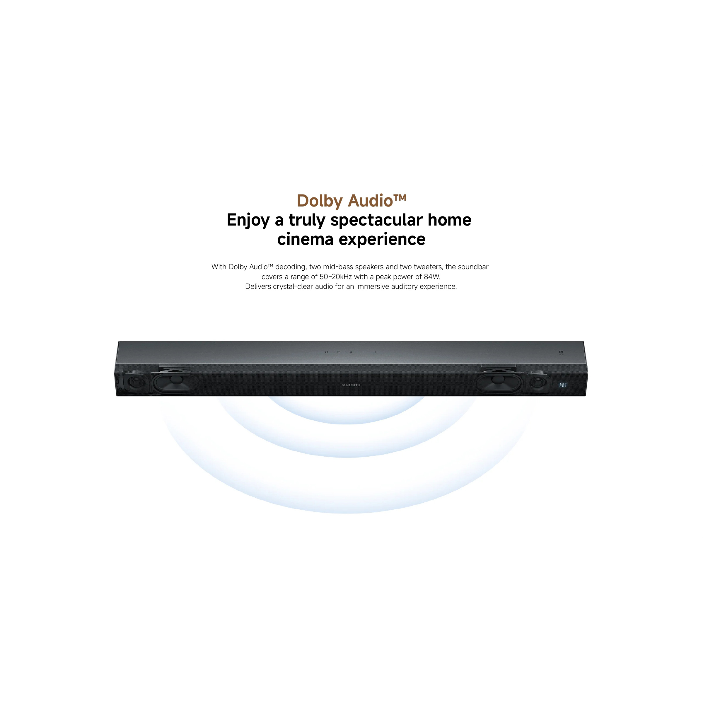 Саундбар XIAOMI Soundbar Pro 2.0ch NS5-EU Black (QBH4344EU)
