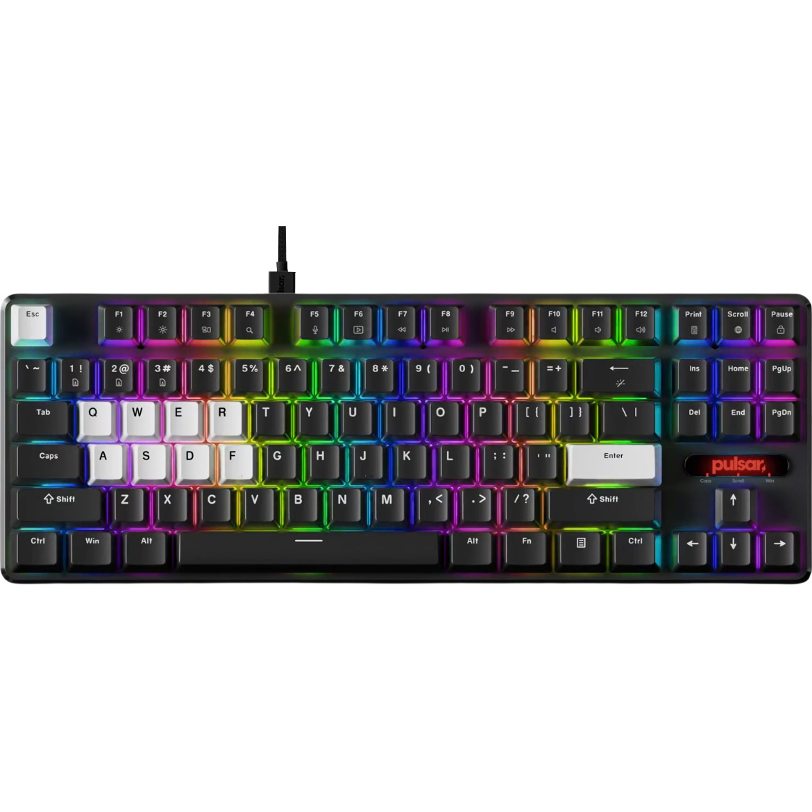 Клавіатура PULSAR PCMK 2 HE TKL Gateron x Pulsar Magnetic Switch Black