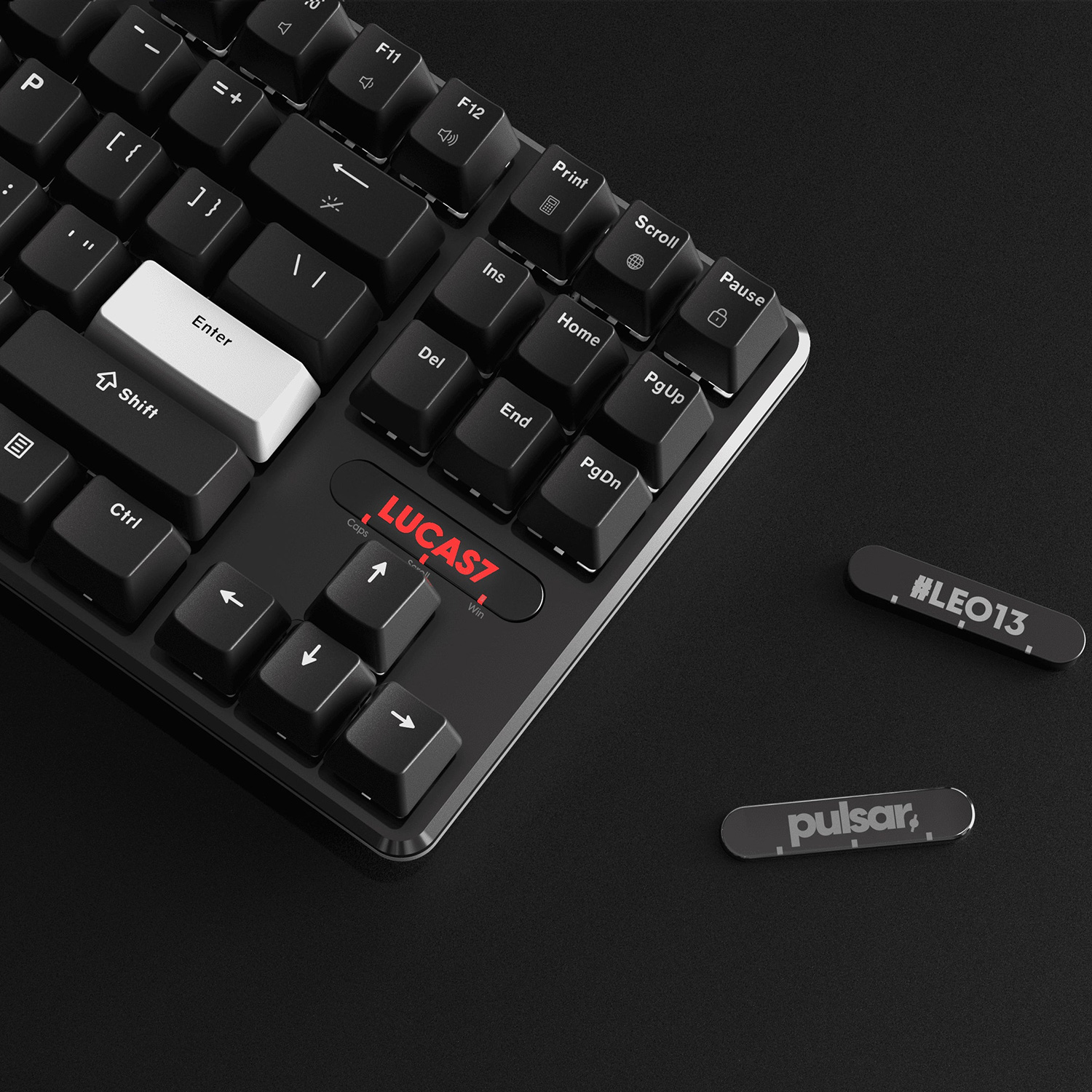 Клавіатура PULSAR PCMK 2 HE TKL Gateron x Pulsar Magnetic Switch Black